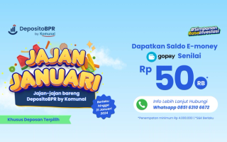 Jajan-Jajan di Januari Bareng DepositoBPR by Komunal!