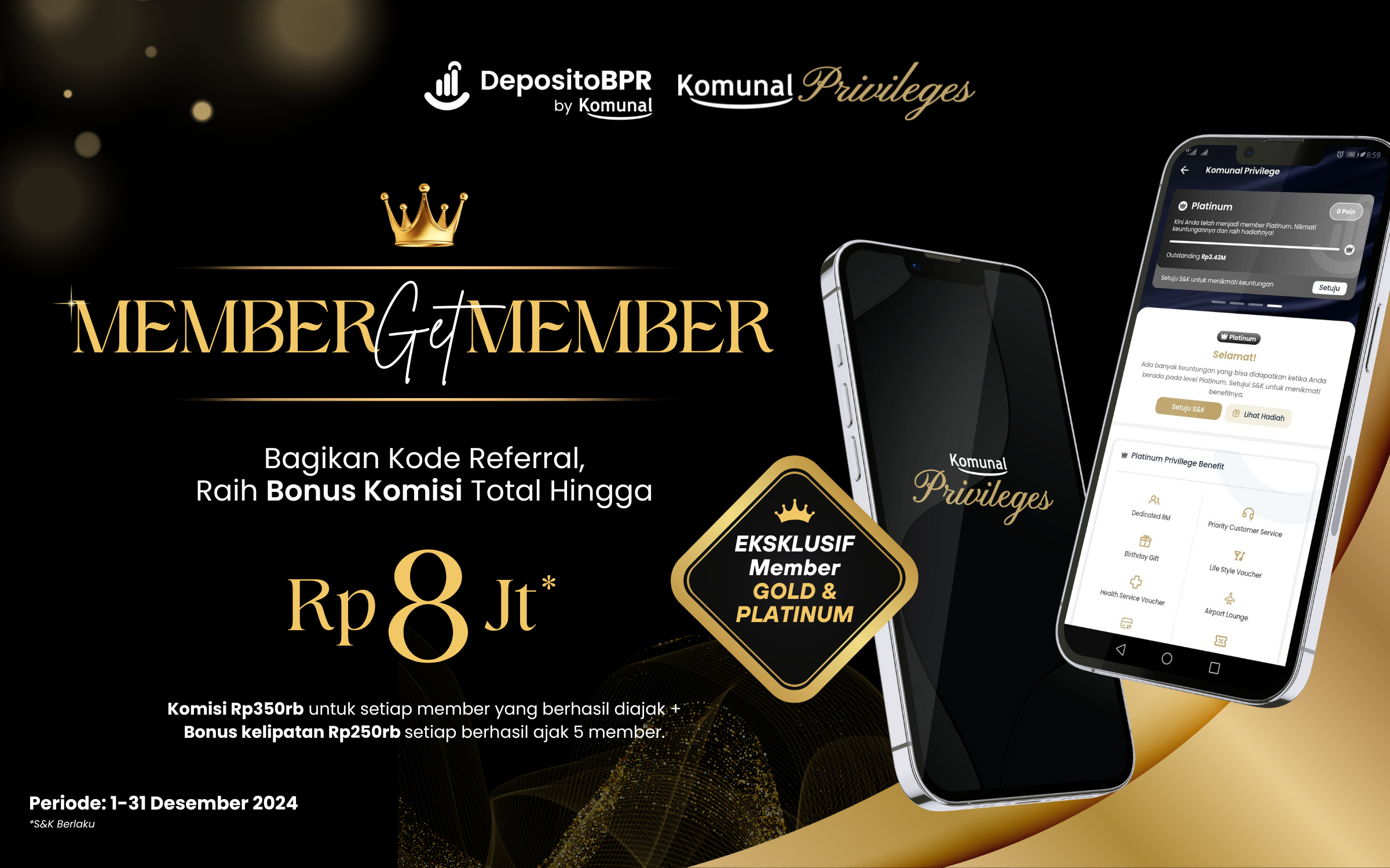 Jangan Lewatkan, Sparkling Year-End Deal Bergelimang Cashback dan Logam Mulia!