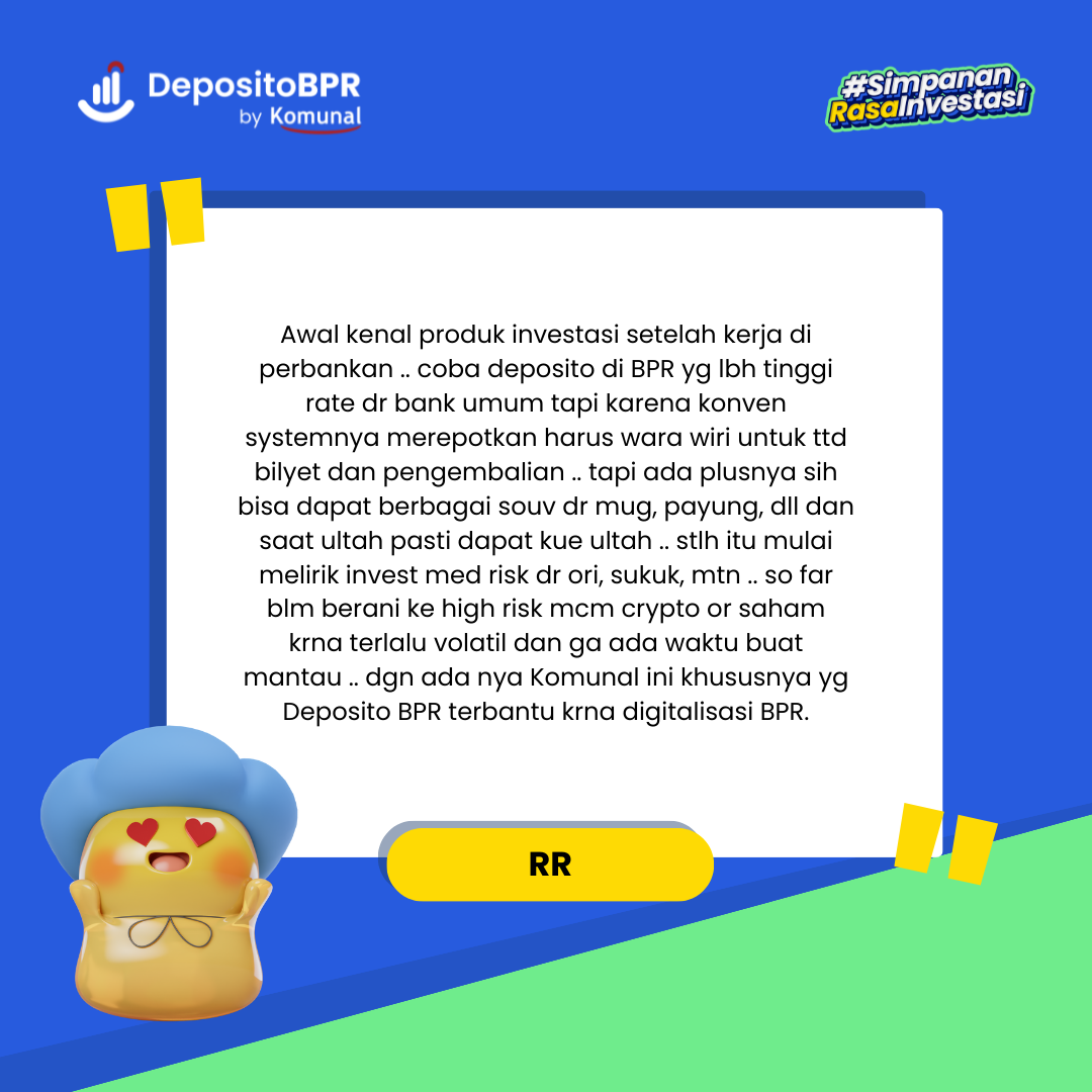 Kenalan Lebih Dekat Yuk dengan DepositoBPR by Komunal!