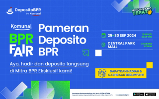 Komunal BPR Fair: Bunga Tinggi & Extra Cashback Menantimu!