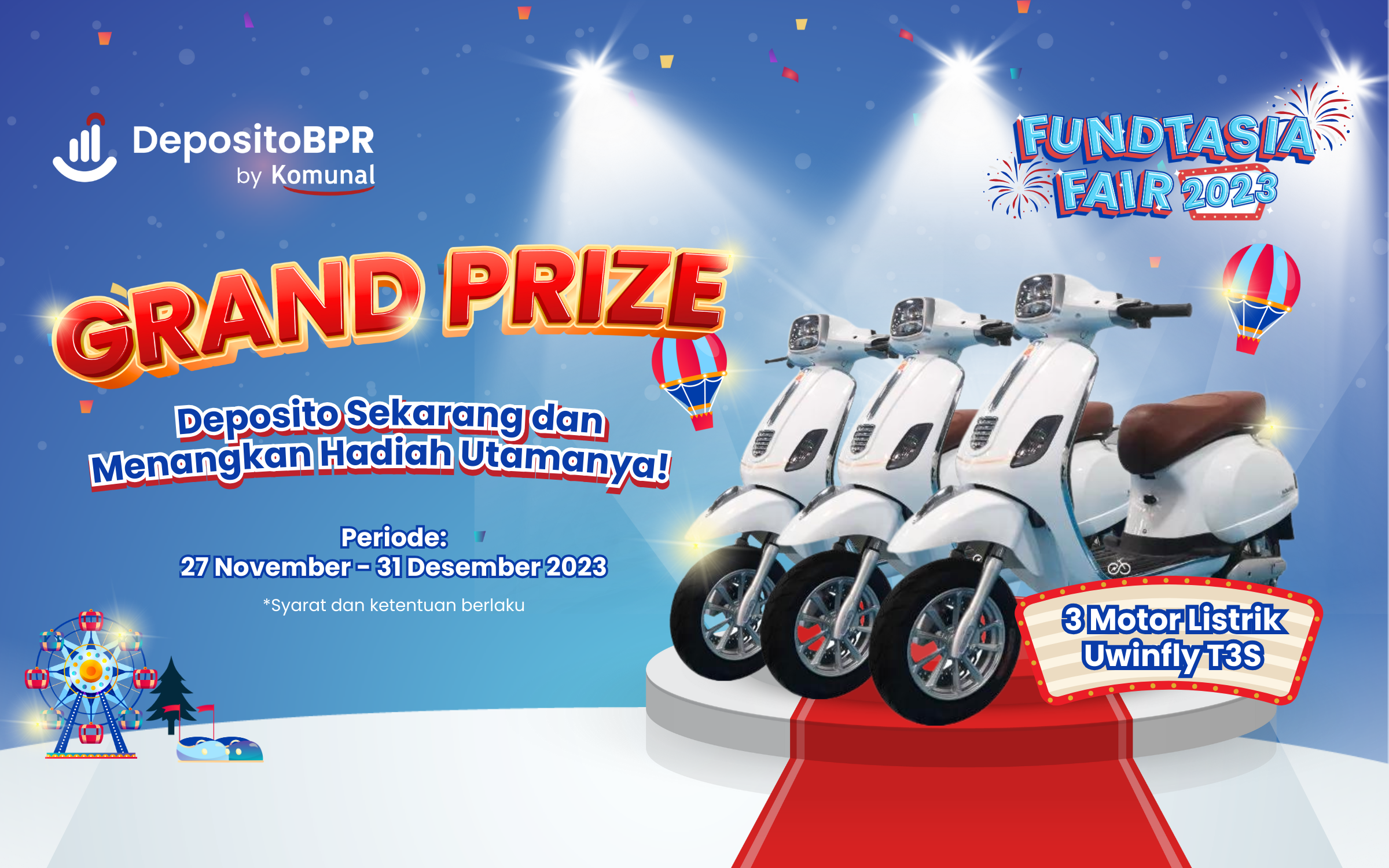 Fundtasia Fair Online Deals, Akhir Tahun Auto Cuan! 