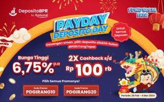 Siap-siap Nikmati Promo Payday Depositoday di Akhir Bulan! 💸 