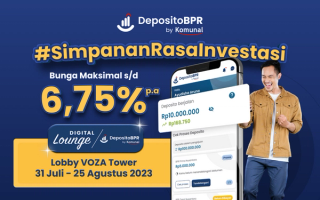 #SimpananRasaInvestasi Bunga Maksimal Up To  6,75% p.a.