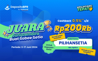 Jadi JUARA di Bulan Juni, Cashback Hingga 200 Ribu Menanti!