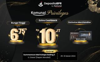 Ramadan Extra Cashback Rp10 Juta di Komunal Privileges Lounge! 