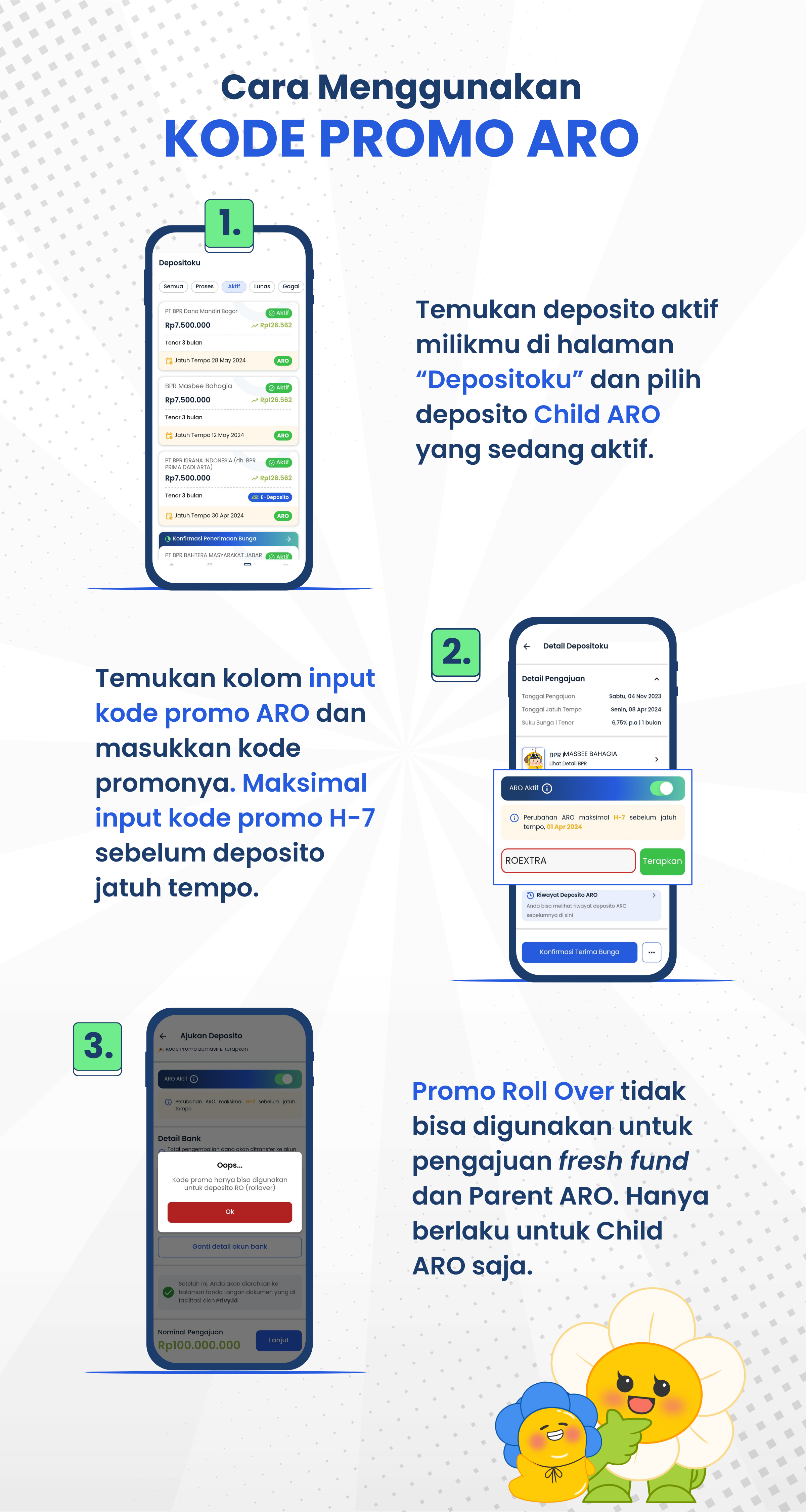 Perpanjang Deposito Pakai ARO, Dapatkan Cashback Hingga Rp15 Juta! 