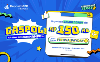 Gajian Semakin Nampol Dapat Bonus Saldo GoPay Rp150rb!