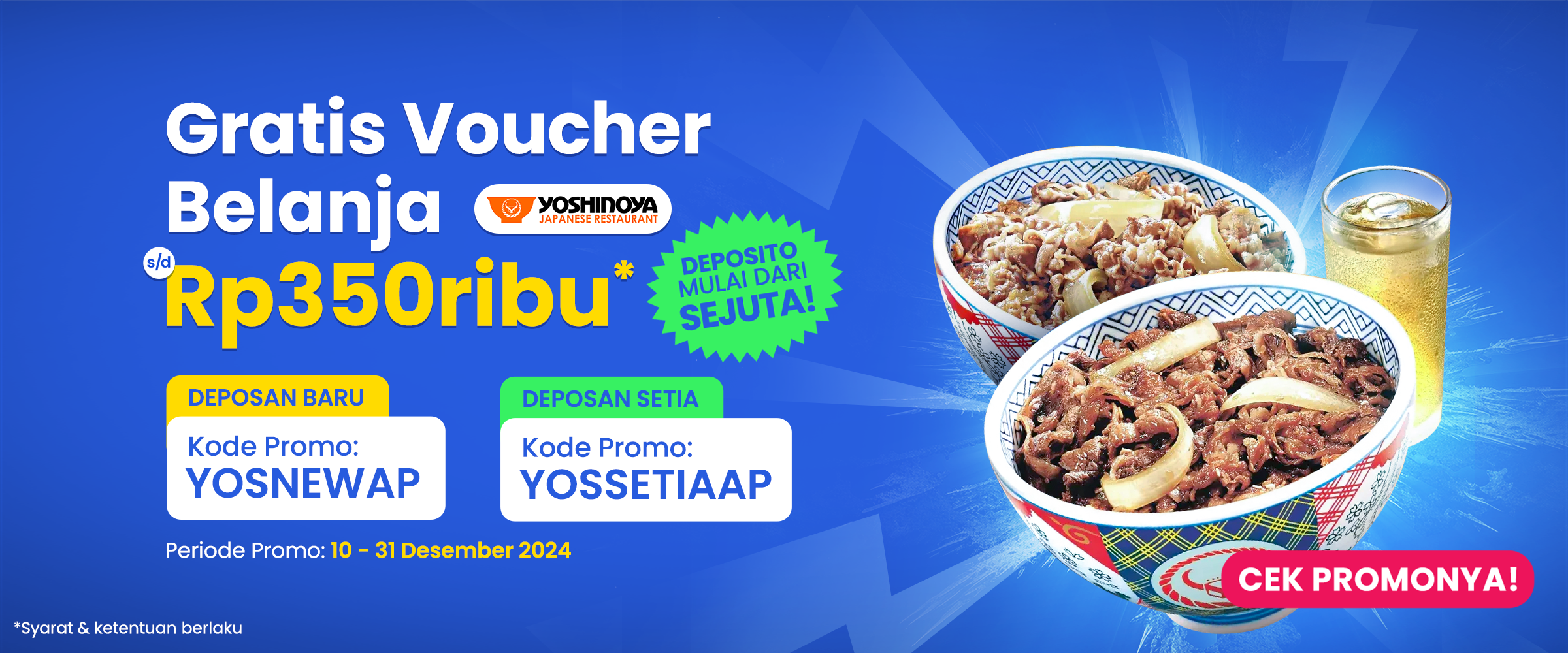 Voucher Yoshinoya