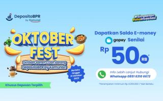 Cuan Bersama DepositoBPR by Komunal Lewat OktoberFest😍