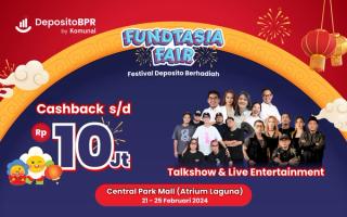 Fundtasia Fair Hadir Lagi, Raih Angpao Cashback Terbesar Hingga Rp10 Juta!