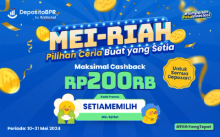 Promo Meriah di Mei, Dapatkan Cashback Hingga 200 Ribu! 