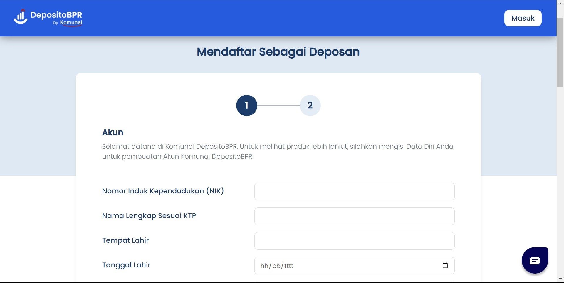 Cara Buka Deposito Tanpa Rekening di DepositoBPR by Komunal