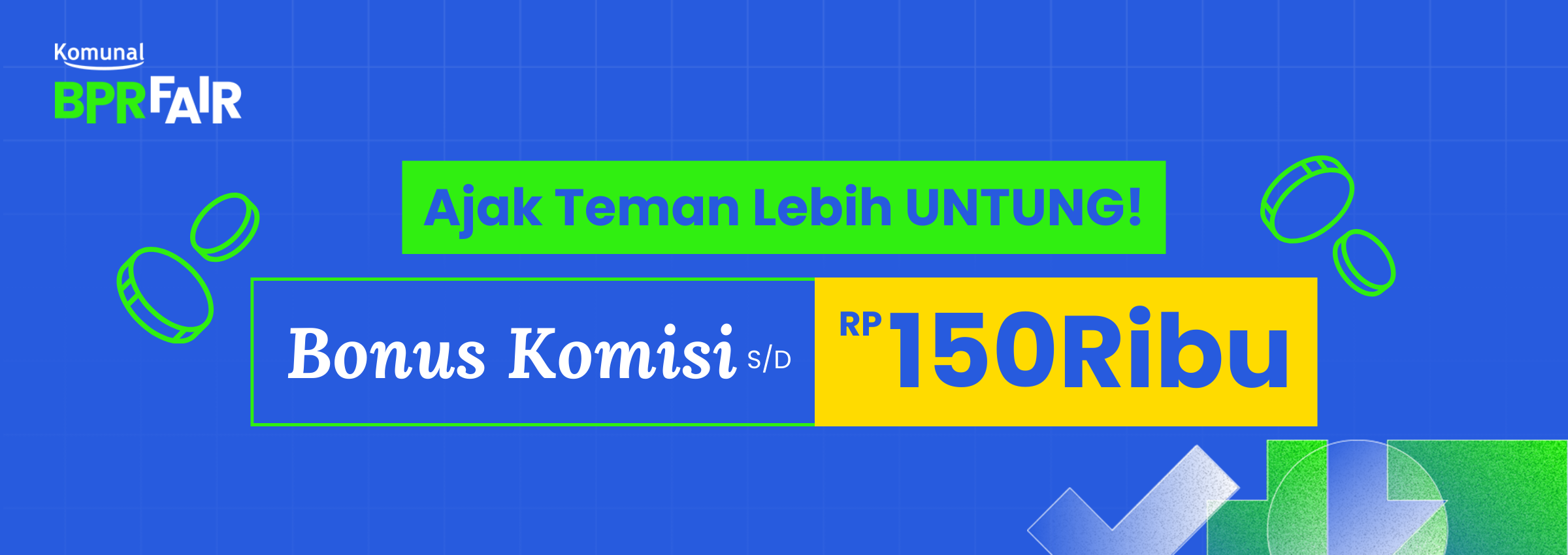 Promo Melimpah Komunal BPR Fair, Cashback Hingga Rp10 Juta & Bonus Jutaan Rupiah!