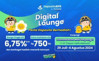 Kejar Cashback Hingga 750K di Digital Lounge Summarecon Mall Serpong Tangerang! 