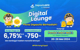 Cashback Hingga 750K di Digital Lounge PIM!