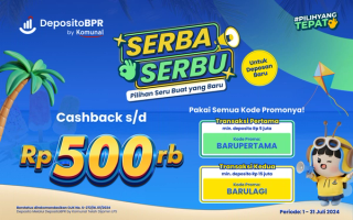 Bonus Pengguna Baru, SERBU Cashback Seru s/d Rp500.000! 