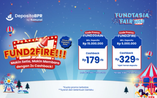 Deposito Untung Beruntun dengan Promo Fund 2 Fire! 