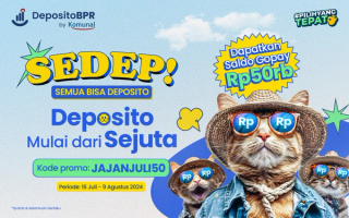 Sedepnya Buka Deposito, Dapat Traktiran Saldo GoPay Rp50.000! 