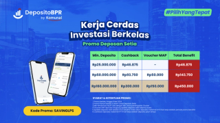 Kerja Cerdas Investasi Berkelas! Nikmati Cashback hingga 300 Ribu & Voucher MAP 150 Ribu Khusus Deposan Setia!