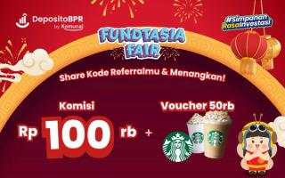 Sebar Referral di Fundtasia Fair, Bisa Dapat Bonus Menarik