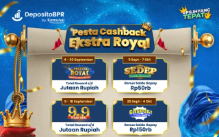 Kejutan September: Festival Royal, Sedep, 99 Flash Deal, dan Gaspol!