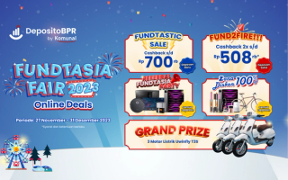 Fundtasia Fair Online Deals, Akhir Tahun Auto Cuan! 