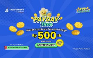 Cashback Hingga 500K Buat yang Habis Gajian!