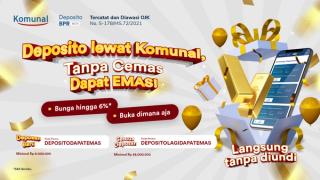 KOMUNAL BAGI-BAGI EMAS TANPA CEMAS