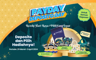 Spesial Promo Payday Depositoday, Bebas Tentukan Sendiri Hadiahnya! 