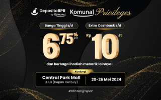 Dapatkan Cashback Hingga 10 JUTA di Komunal Privileges Lounge! 🔔 