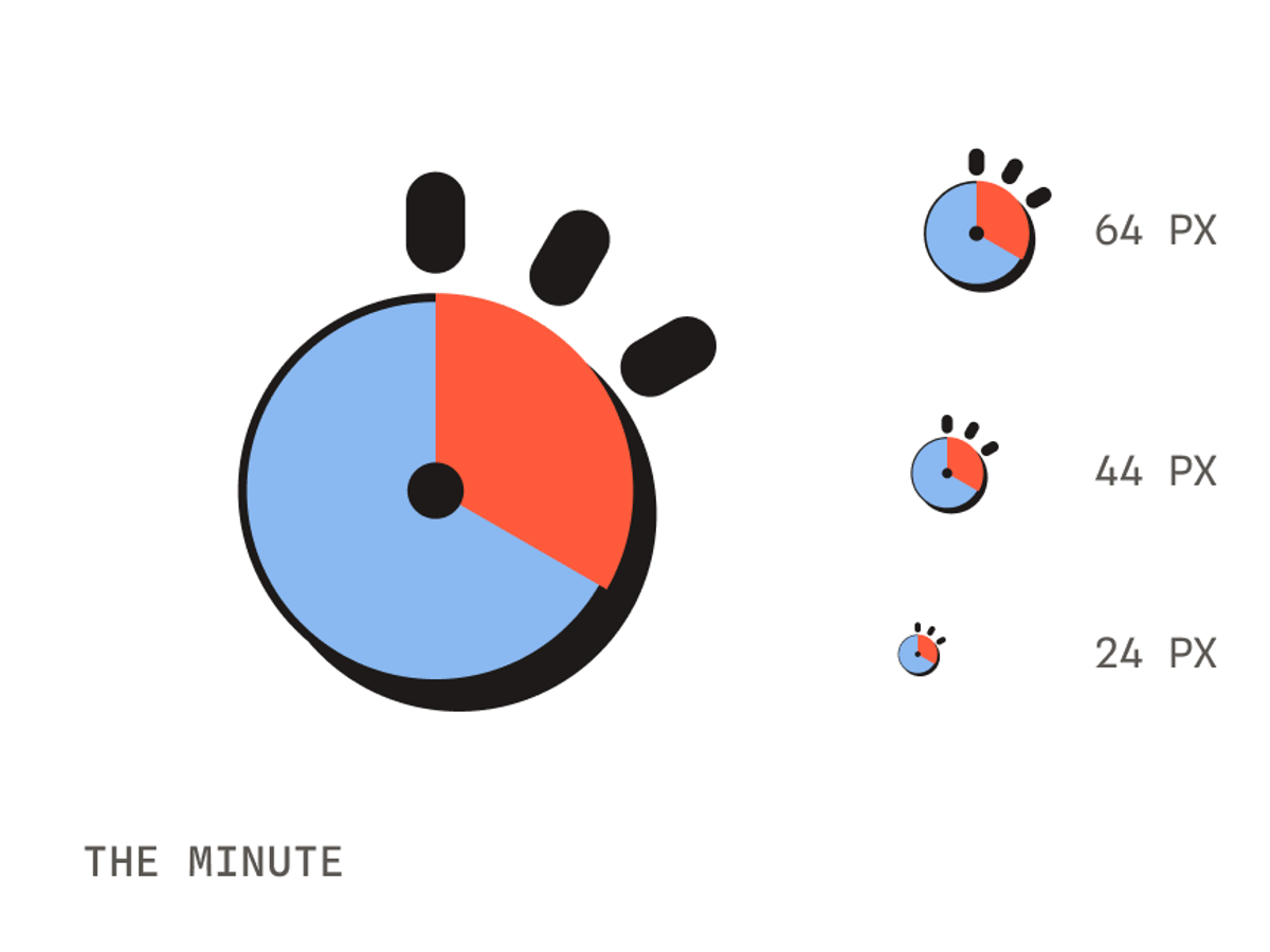 The minute: a Sky dial, a Tomato wedge and three ticks