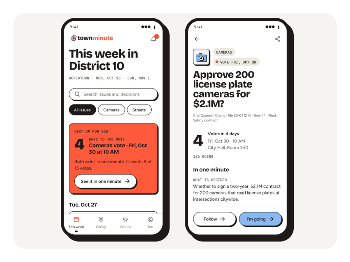 Phone: This week and a council decision