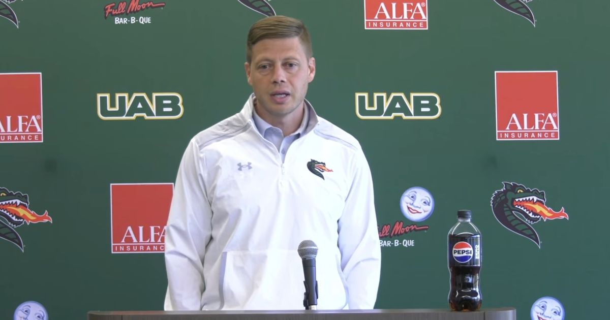 What Alex Mortensen said before UAB's game at South Florida | Diehard ...