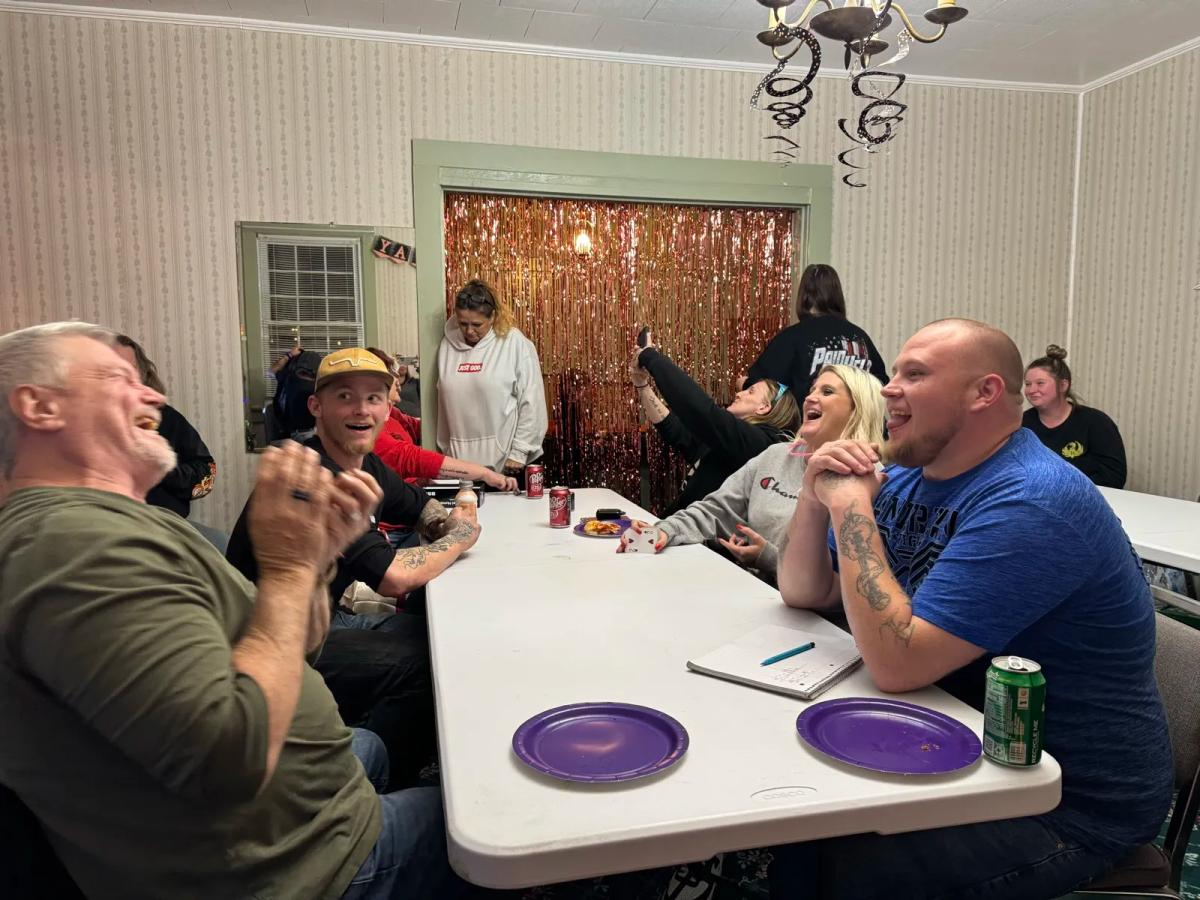 Unified in Recovery community members at a community event