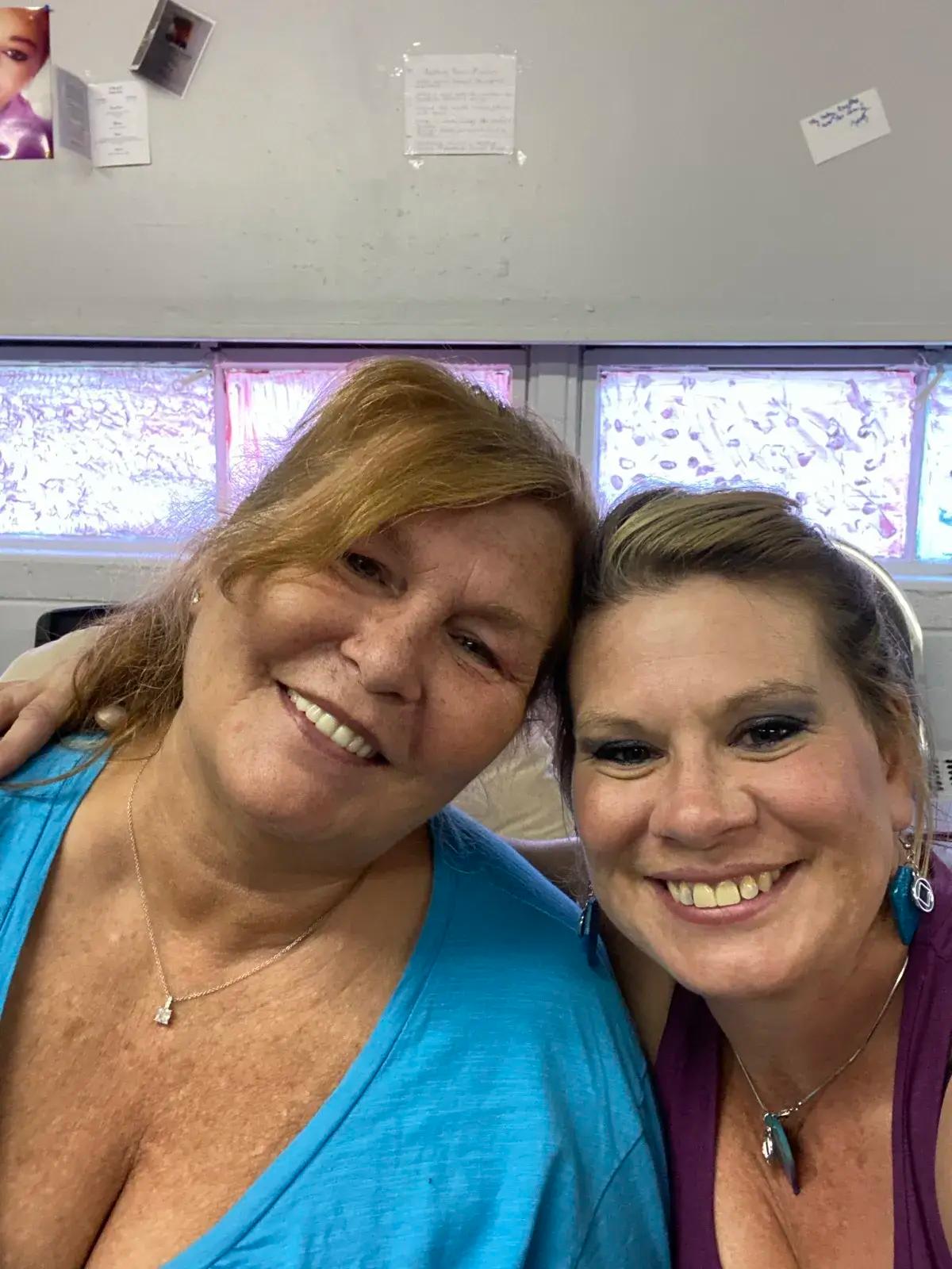 Unified in Recovery community members at a community event