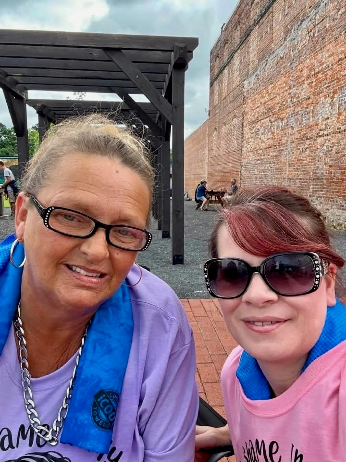 Unified in Recovery community members at a community event