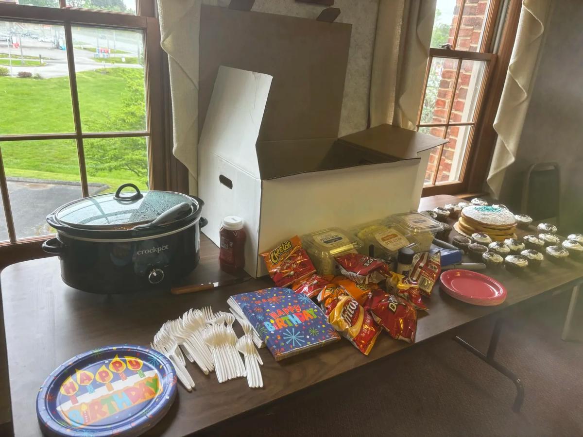 Unified in Recovery community members at a community event