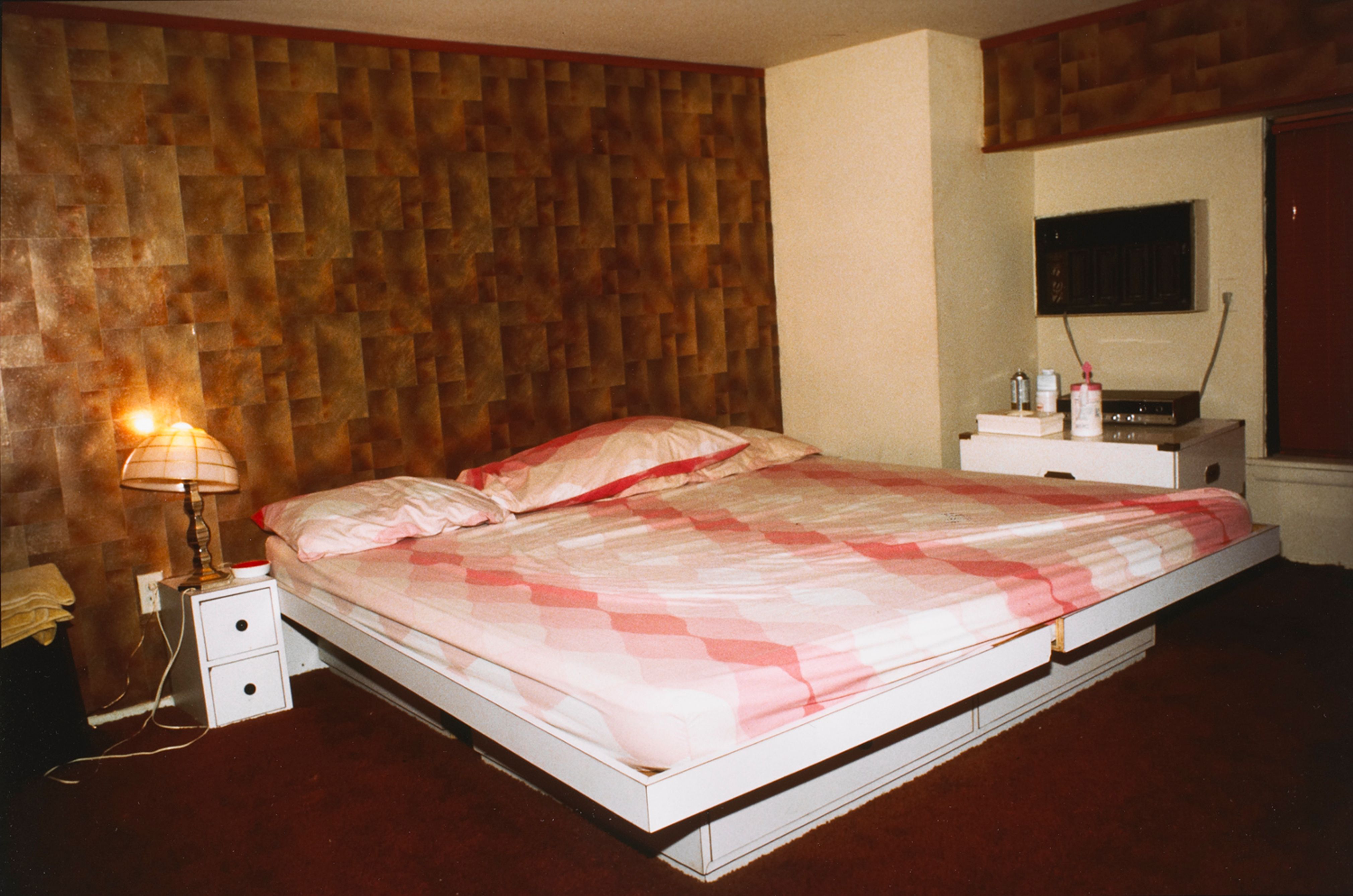 Empty bed in a whorehouse, New York City
