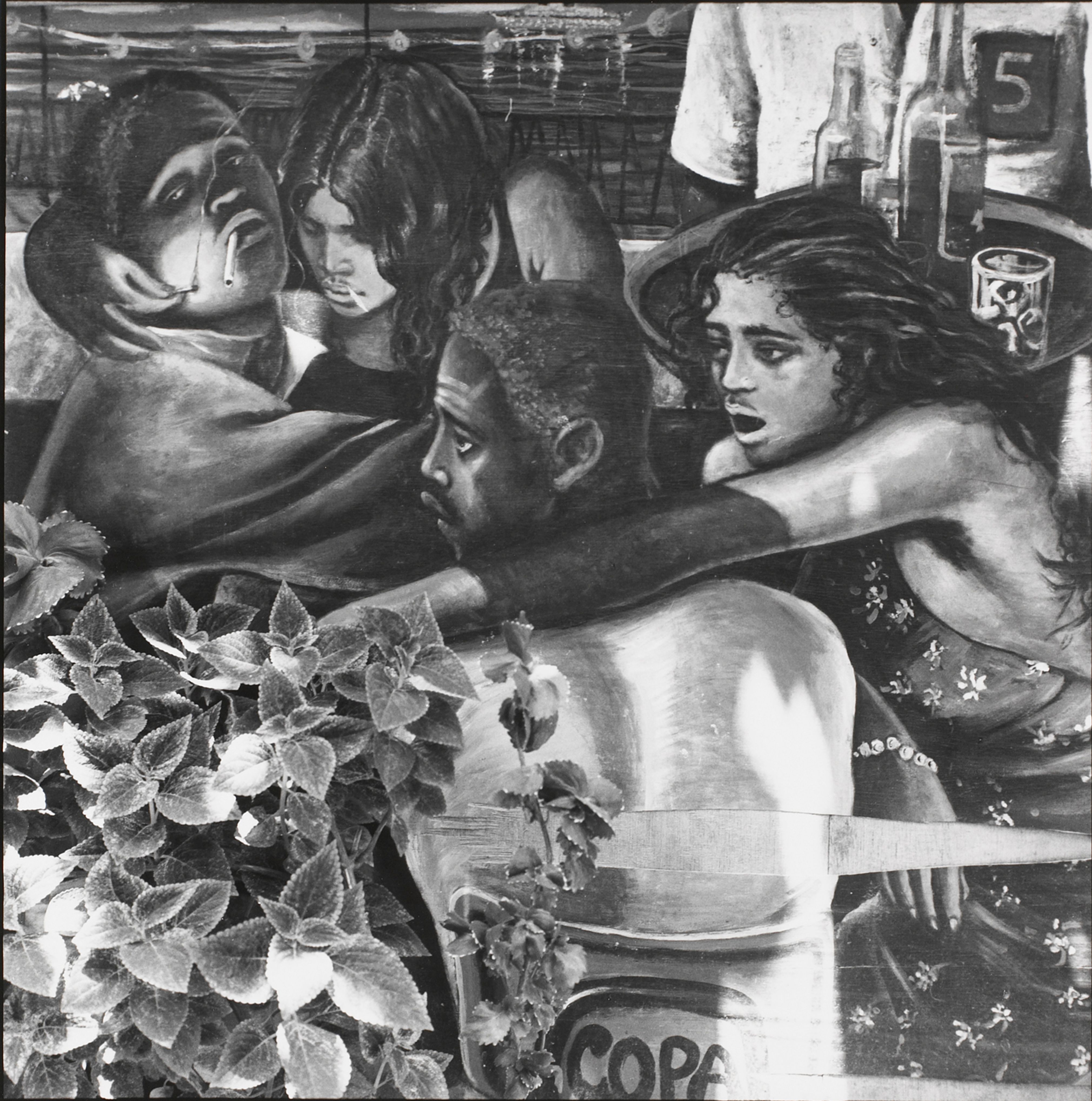 The mural at the Copa Club