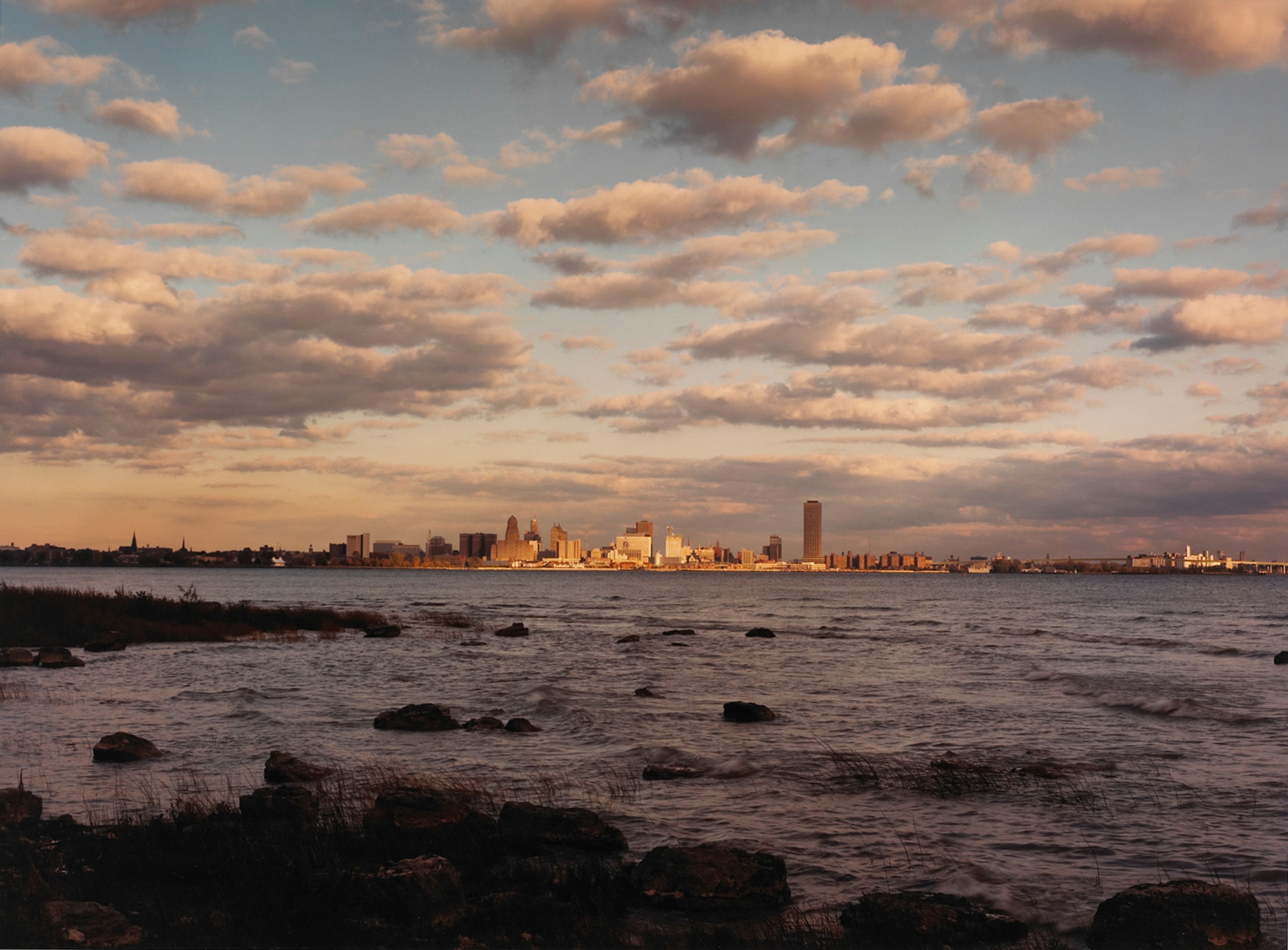 View of Buffalo from Fort Erie