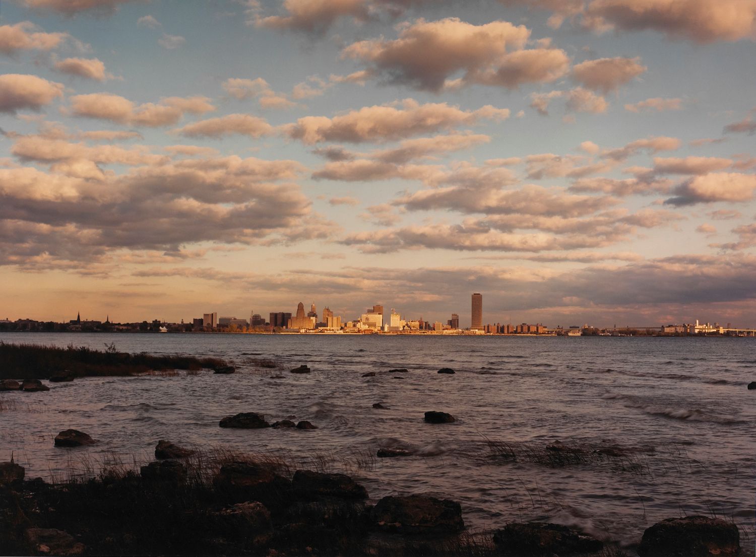 View of Buffalo from Fort Erie