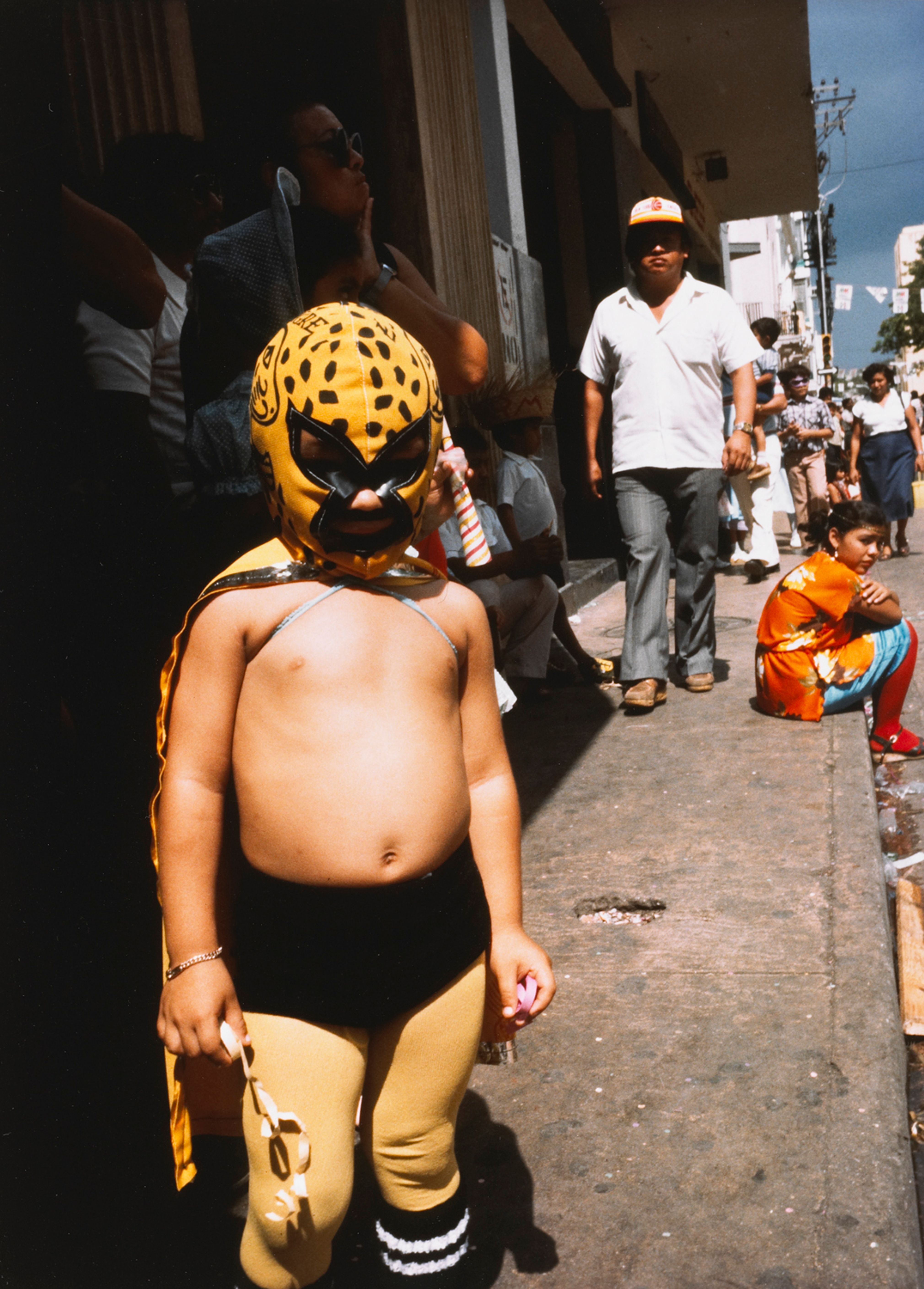Mexican Kid at Carnival, Merida, Mexico