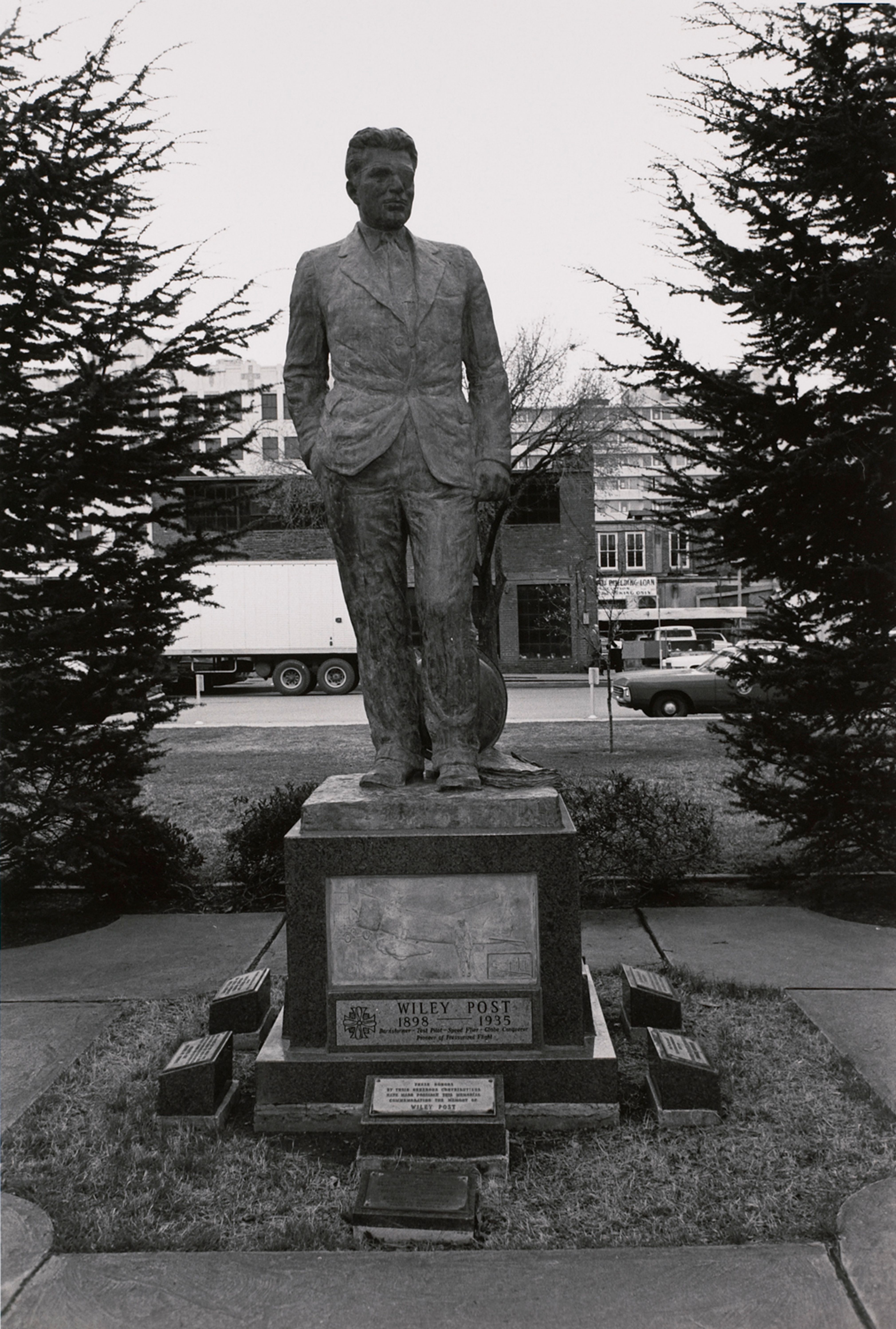 Wiley Post. Oklahoma City, Oklahoma
