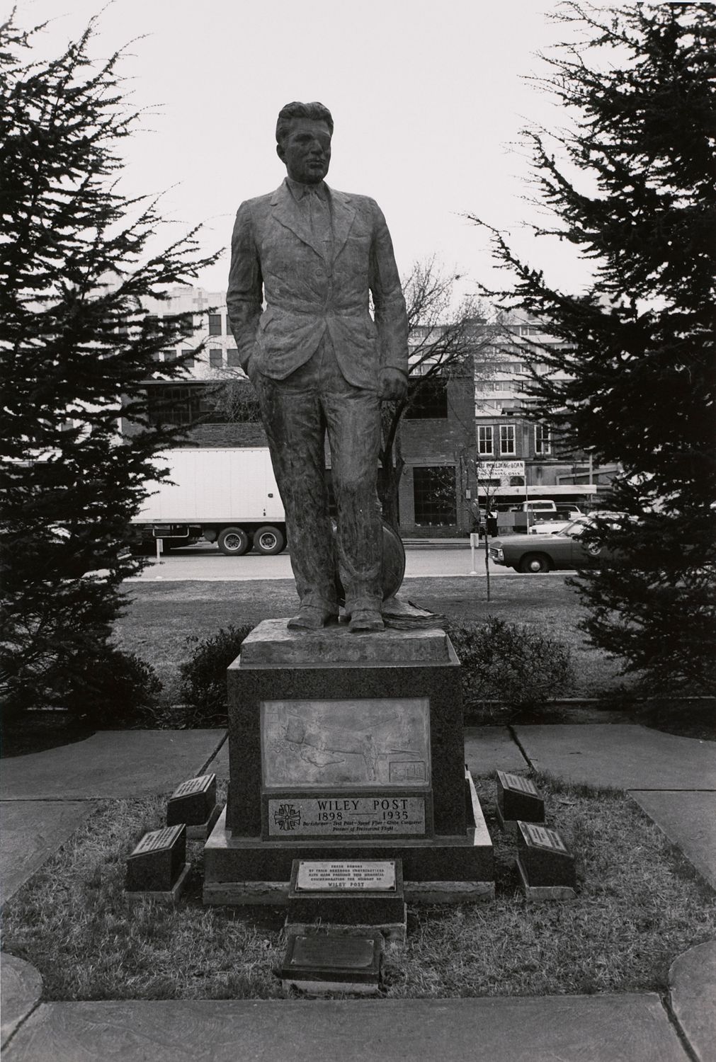 Wiley Post. Oklahoma City, Oklahoma