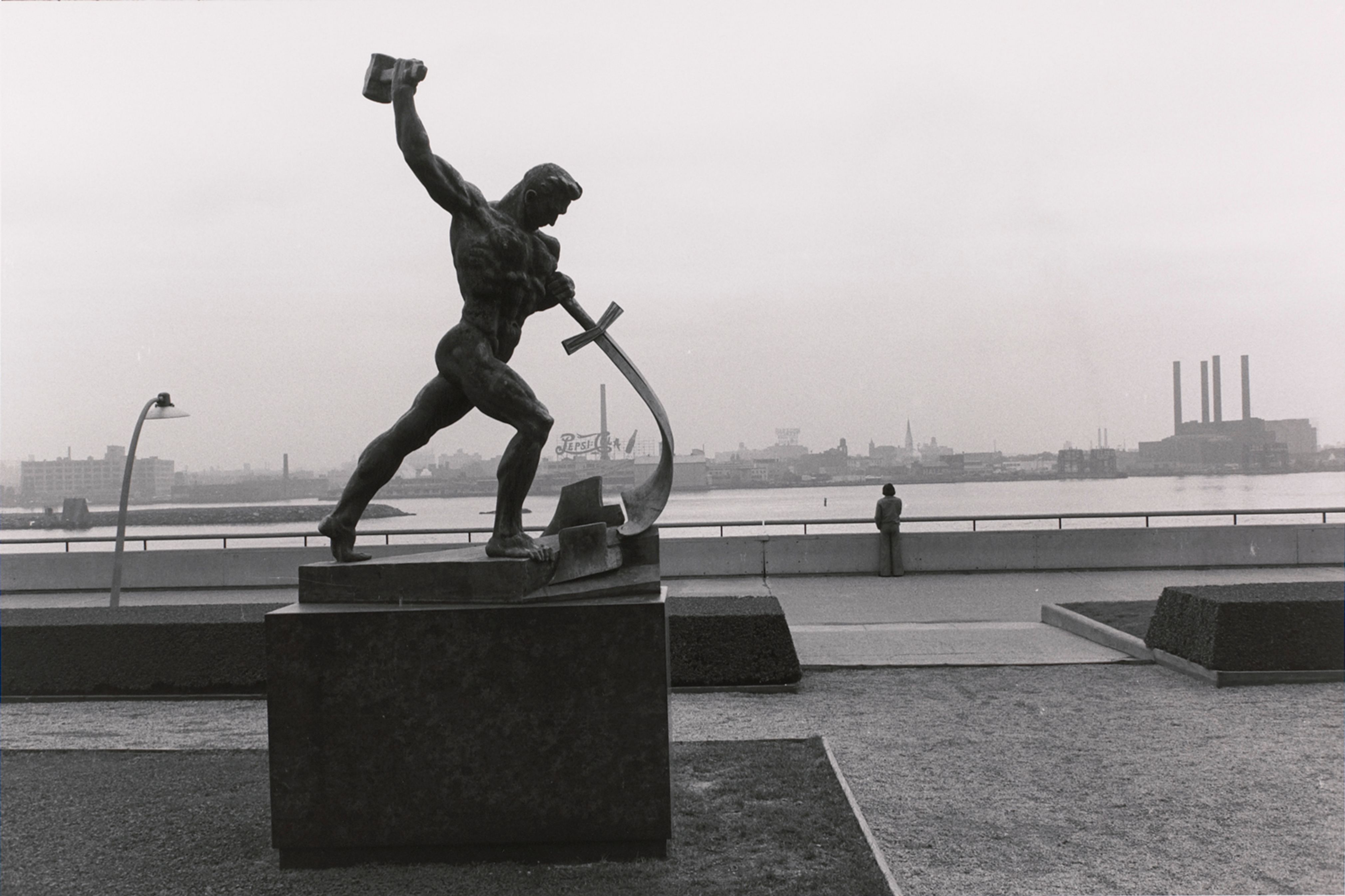Swords Into Ploughshares. Union Plaza Garden, New York, New York