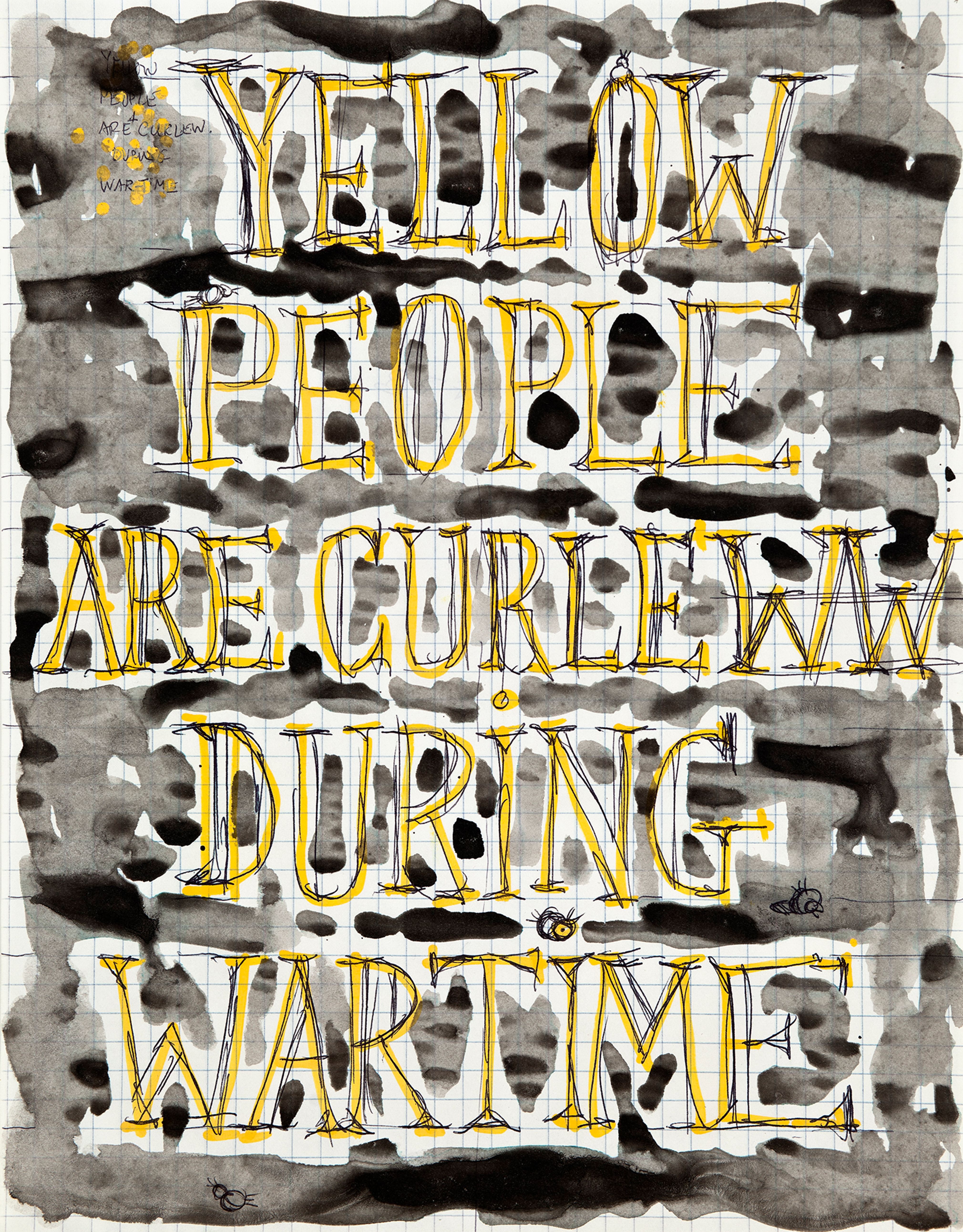 Yellow people are curleww during wartime