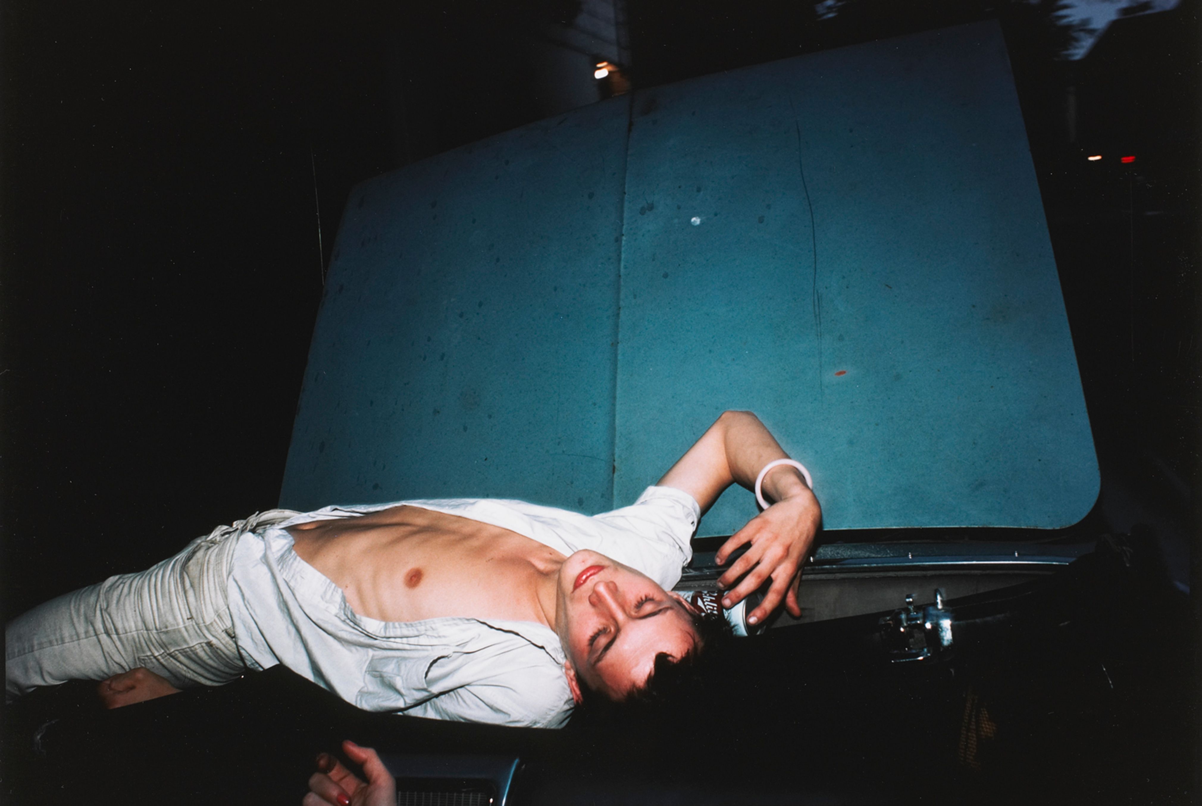 French Chris on the convertible, New York City