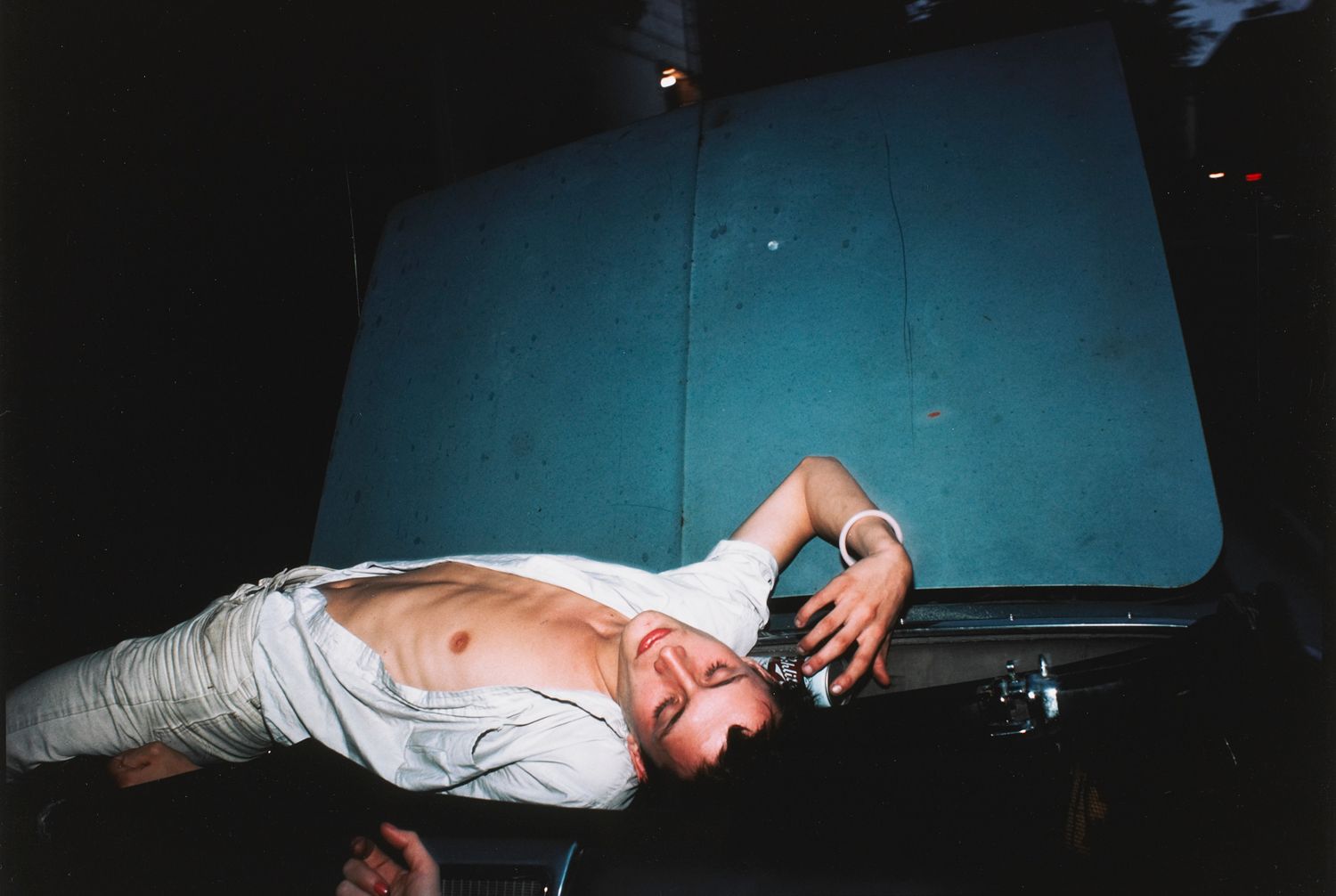 French Chris on the convertible, New York City