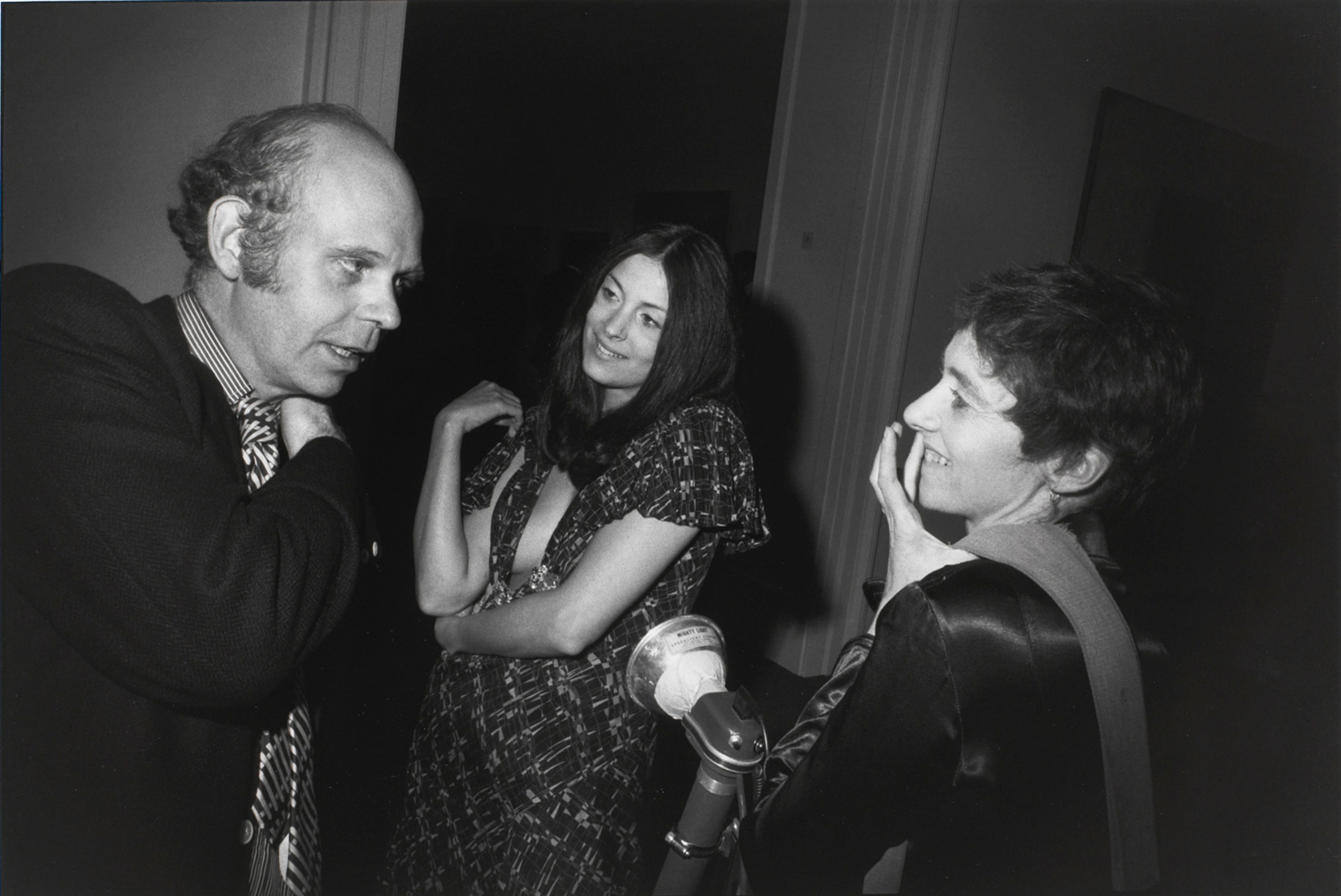 Opening, “New York Painting and Sculpture: 1940-1970” Exhibition, Metropolitan Museum, New York, 1969