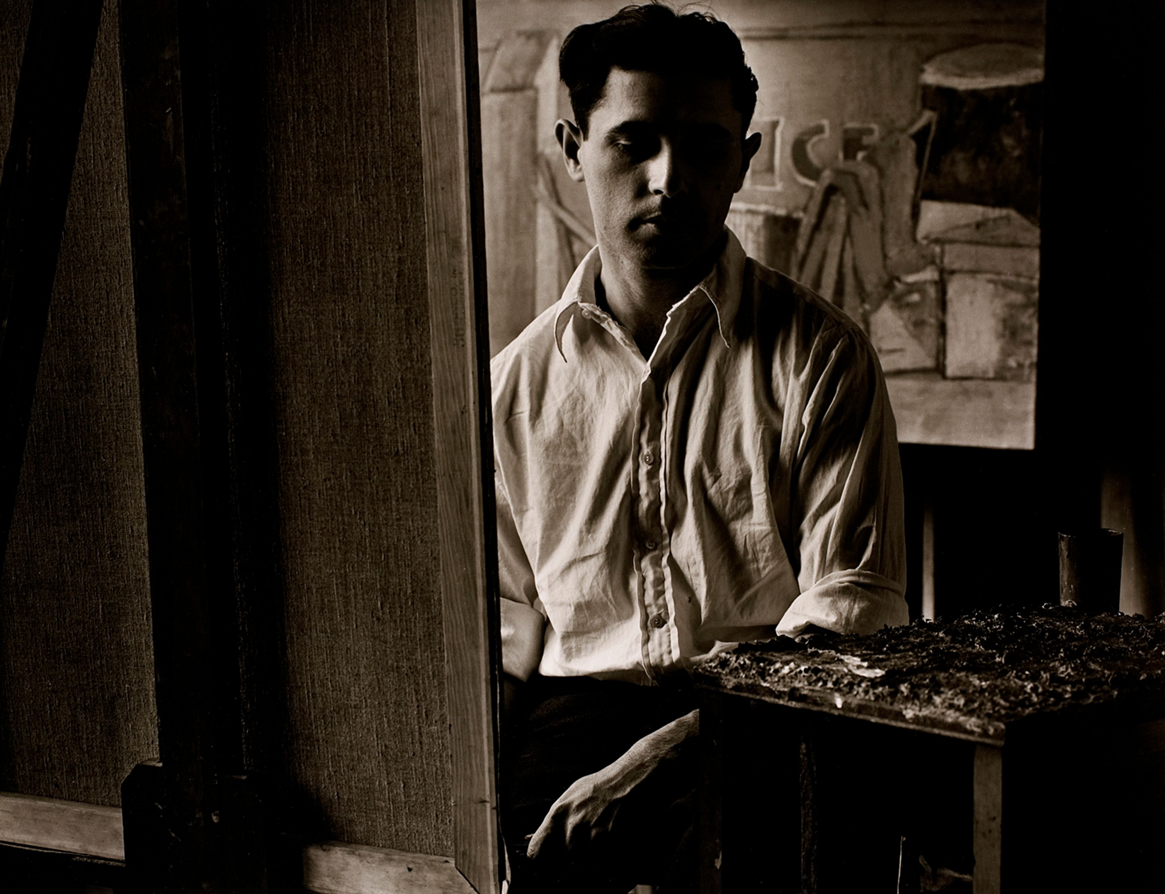 Joe Soloman In His Studio